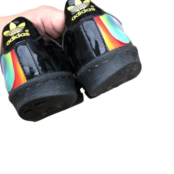 Rare 2015 Adidas Originals Superstar 80s Core Black Size 10 - Picture 15 of 16